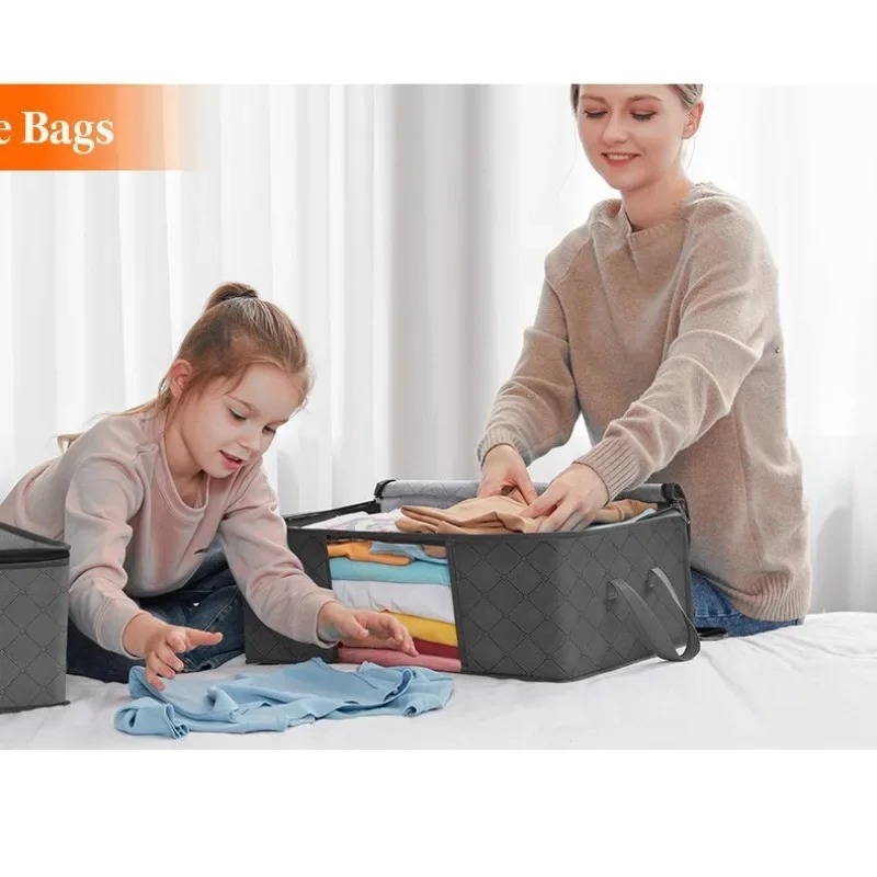 AliExpress Large Zippered Clothing Storage Box with Window, view 5