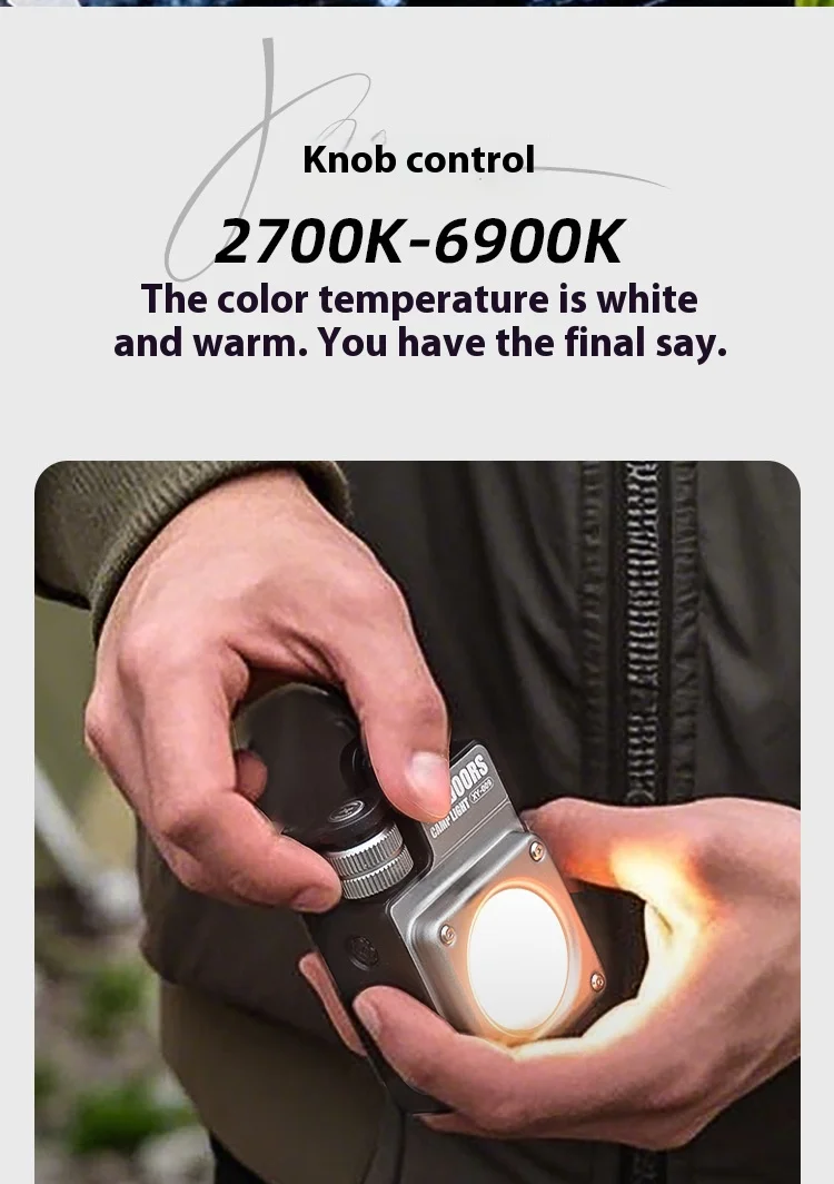 AliExpress COB Camping Light with Magnetic Hook, view 5