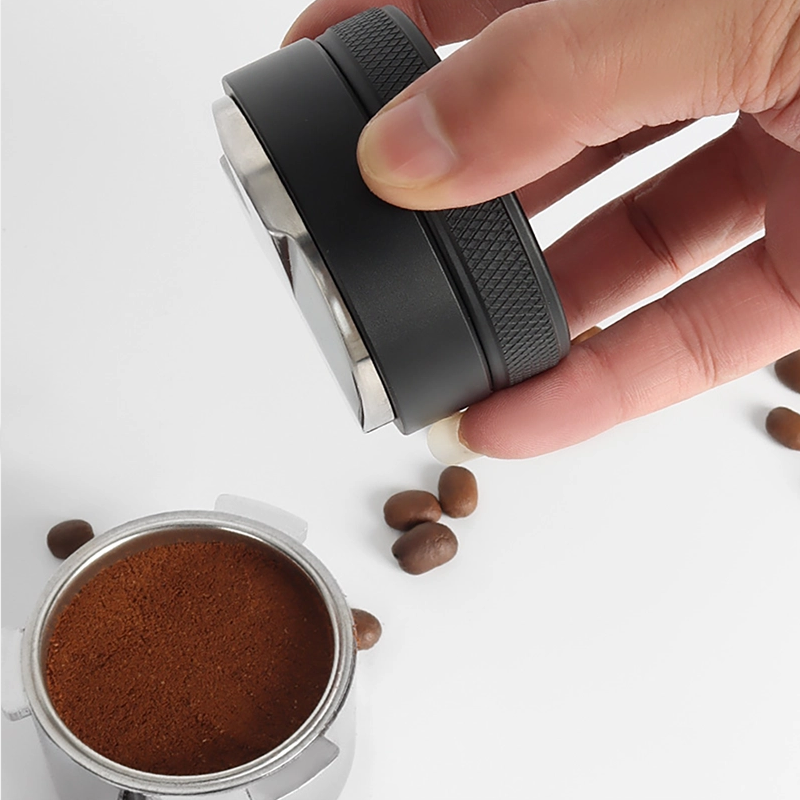 AliExpress Coffee Distributor Espresso Distribution Tool/Leveler 3 Angled Slopes Adjustable Palm Tamper Fits 51/53/58mm Portafilter, view 4