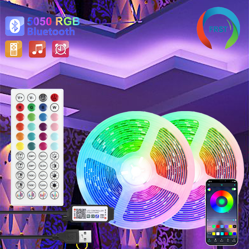 AliExpress Bluetooth RGB 5050 LED Strip Lights (10m to 30m)