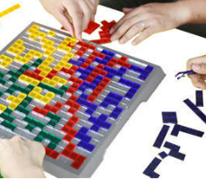 AliExpress Colored Squares Strategy Board Game Family Educational Intellectual Puzzle Desktop Jigsaw Toy For Kids Adults Party Indoor Game, view 5