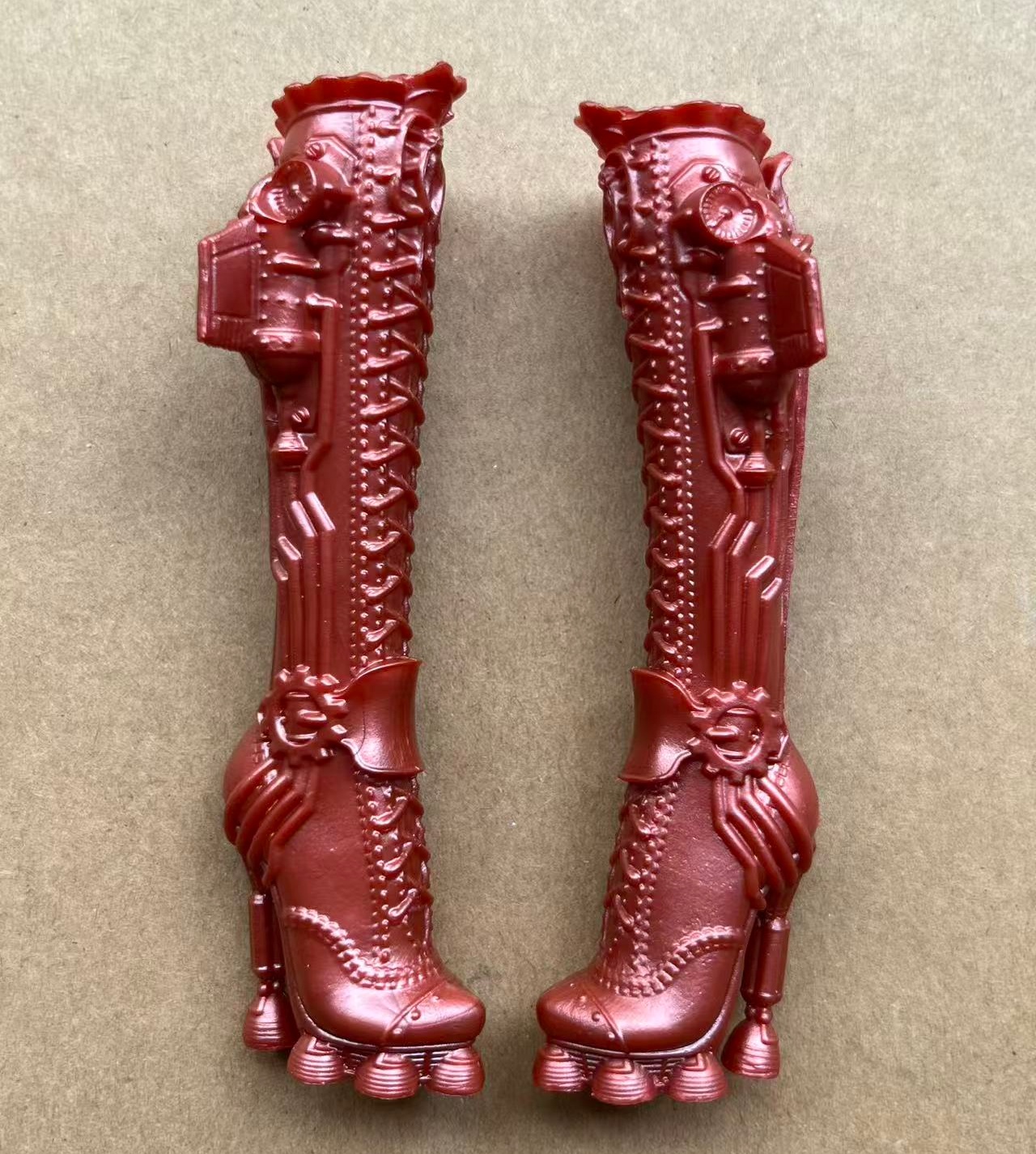 AliExpress Colorful Monster Doll Boots Novelty Sandals 1/6 Scale Doll Shoes Accessories for Doll Decorations, view 6