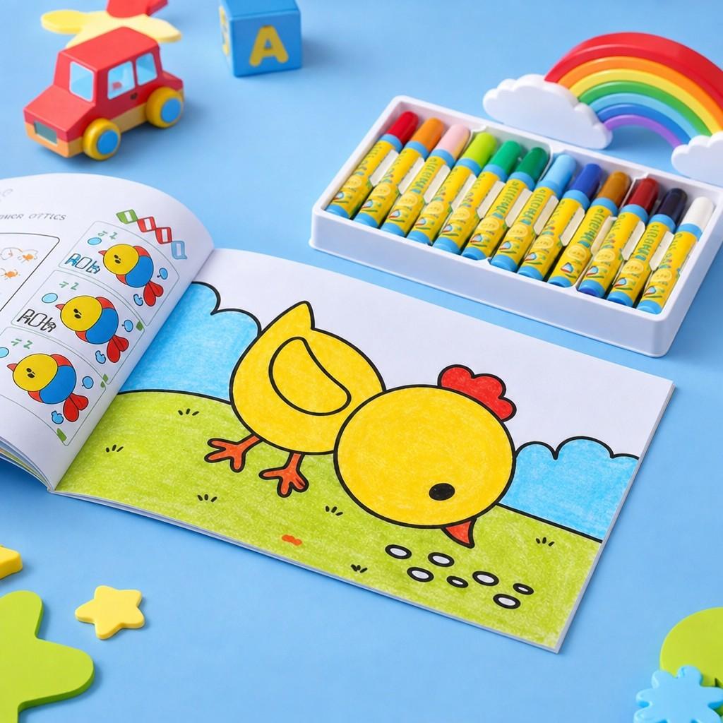AliExpress Doodle Coloring Book for Stress Relief