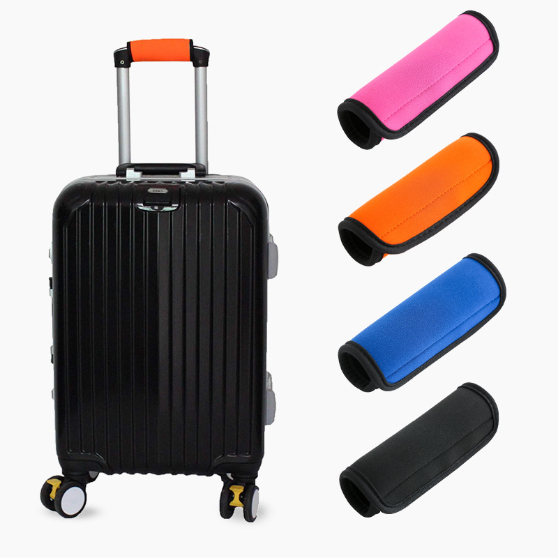 AliExpress Comfortable Neoprene Luggage Handle Wrap Grip New Luggage Suitcase Bag Handle Identifier Stroller Grip Protective Cover Bag Part