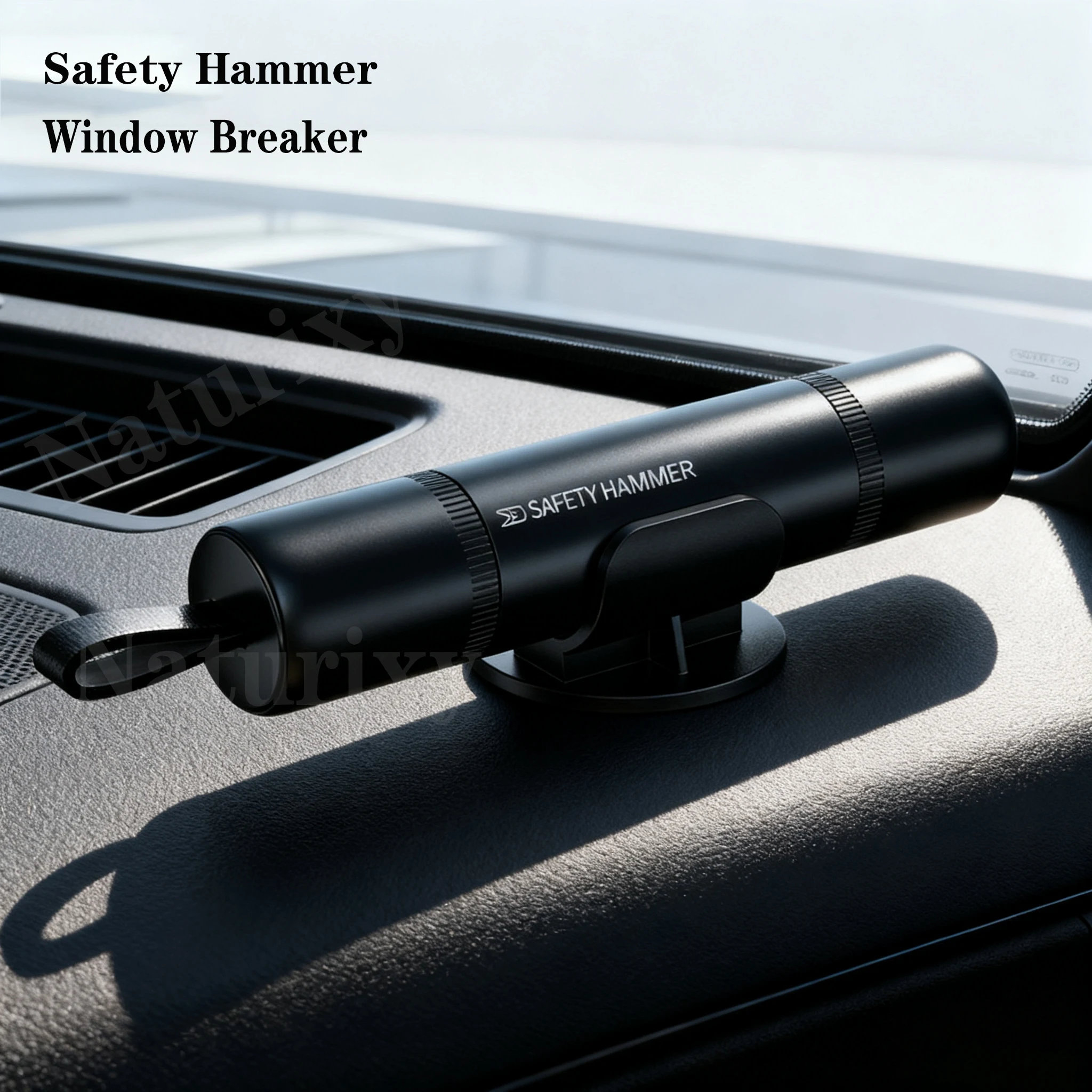 AliExpress Spring-Powered Car Escape Hammer and Seatbelt Cutter, view 2