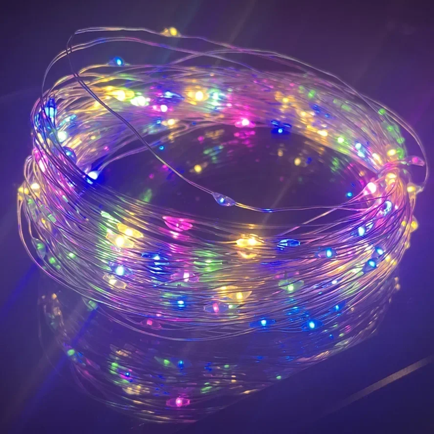 AliExpress USB Copper Wire Star String Lights with Remote
