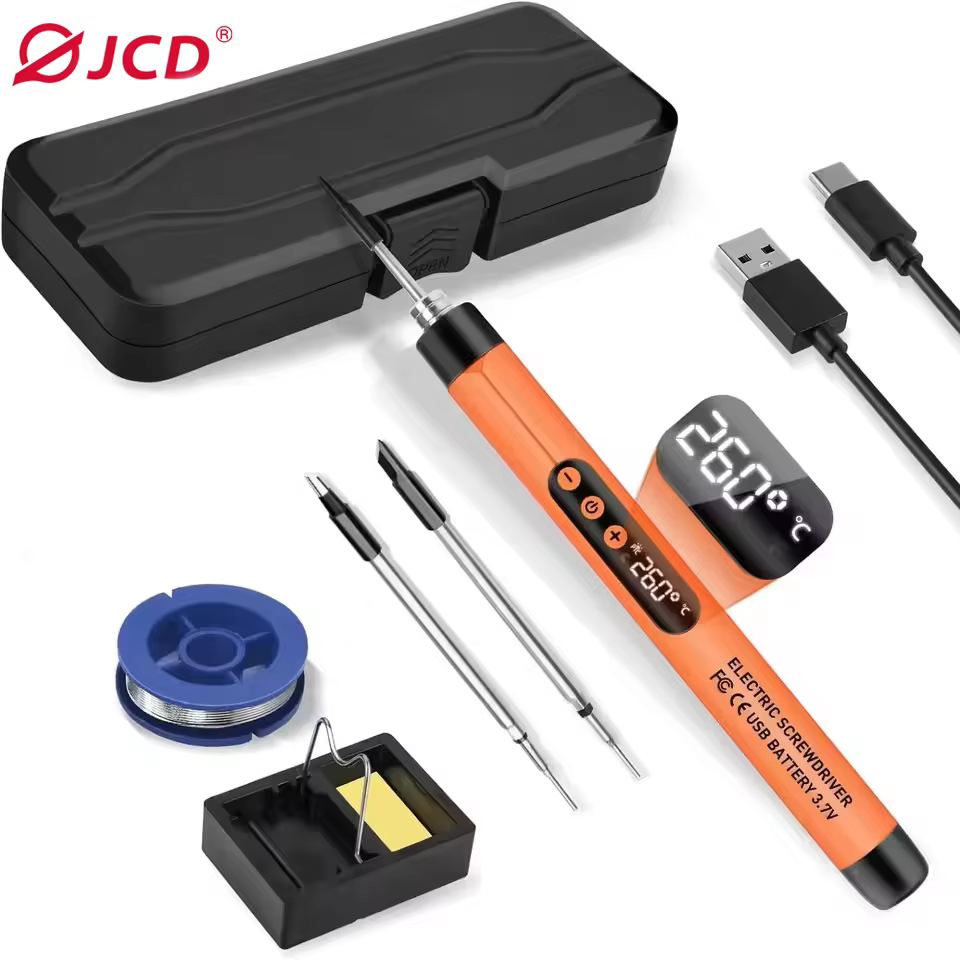 AliExpress Cordless USB-C Digital Soldering Iron with Battery