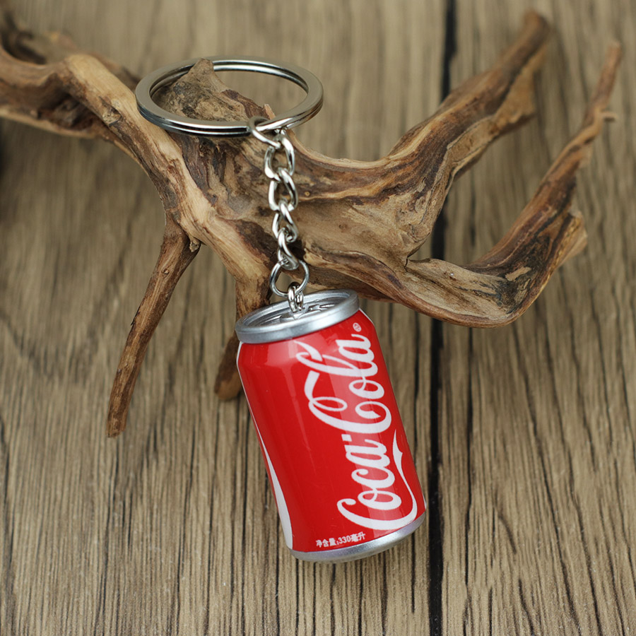 AliExpress Miniature Beverage Bottle Keychain, view 4
