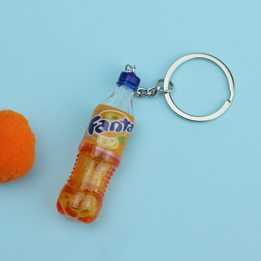 AliExpress Miniature Beverage Bottle Keychain, view 6