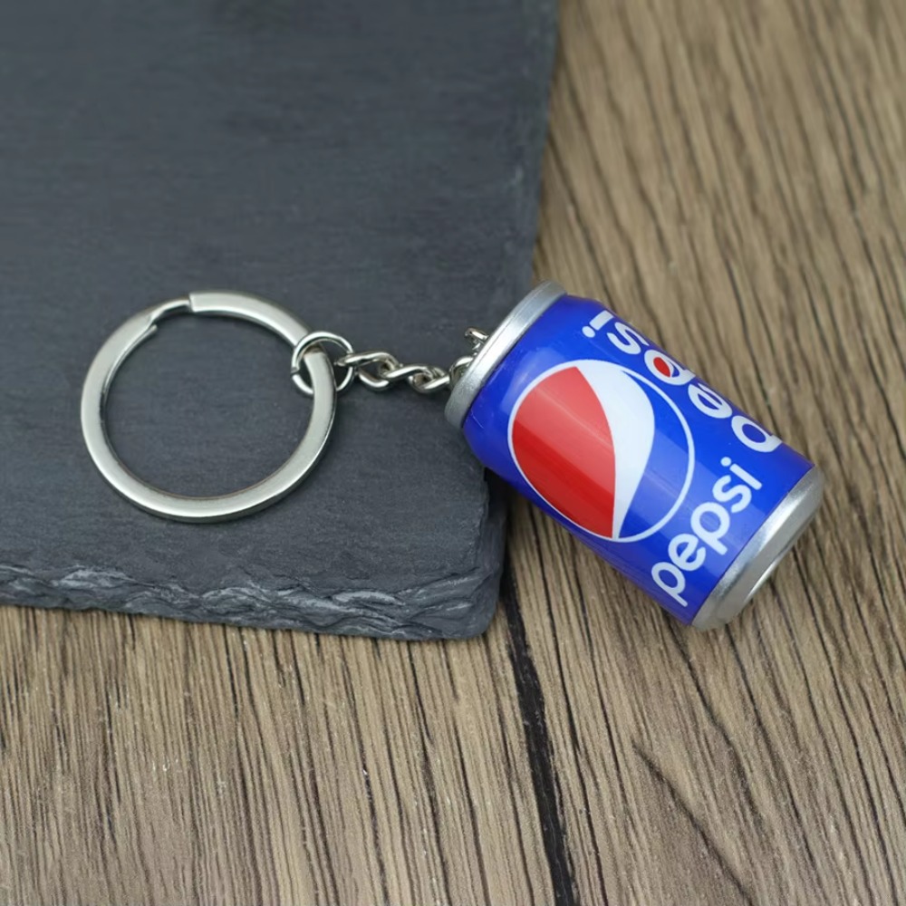AliExpress Miniature Beverage Bottle Keychain, view 2