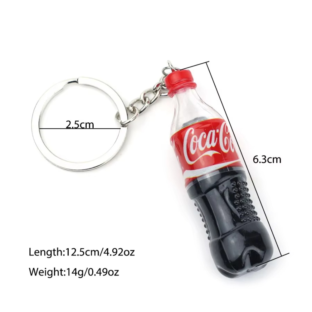 AliExpress Miniature Beverage Bottle Keychain, view 5