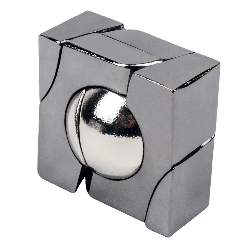 AliExpress Creative Classic IQ Metal Brain Teaser Magic Baffling Puzzles Game Toys for Children Adults Funny Kids Gifts, view 4