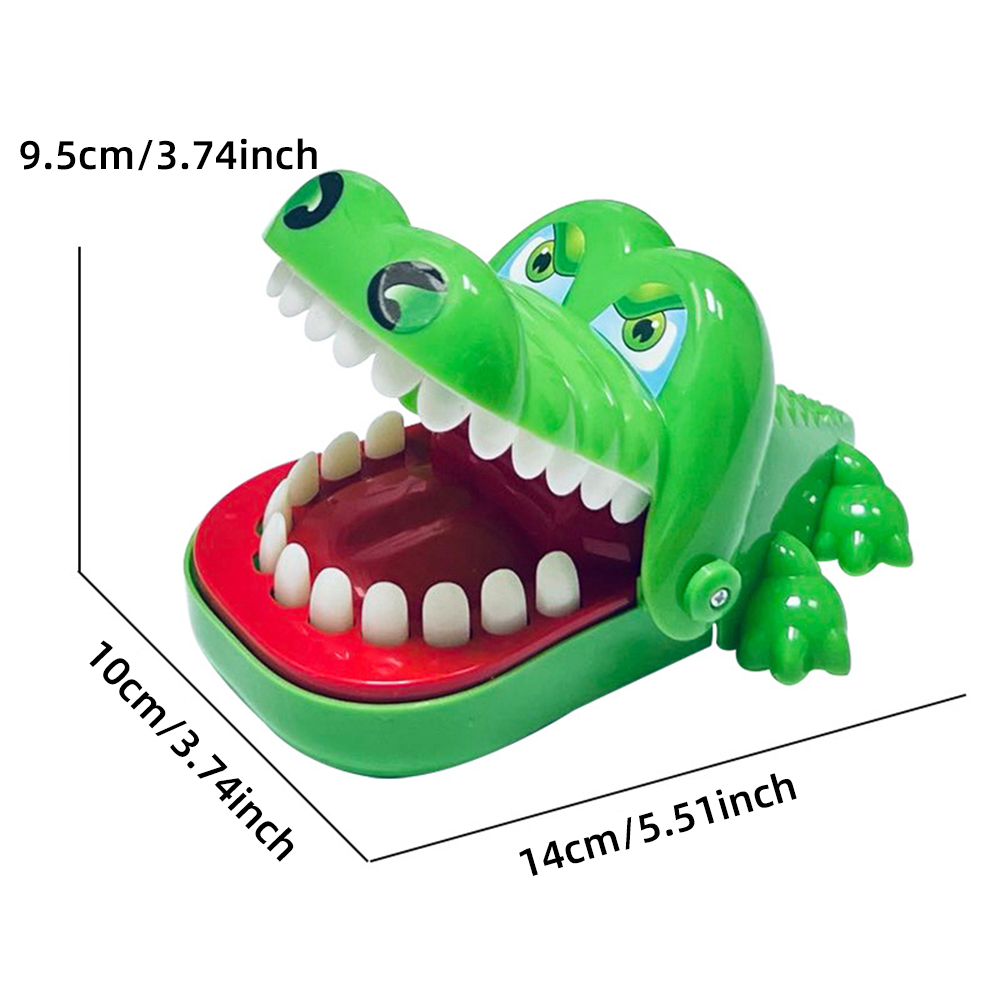 AliExpress Crocodile Teeth Toys Alligator Biting Finger Dentist Classic Family Games Party Pranks Children's Lucky Game Decompression Toy, view 4