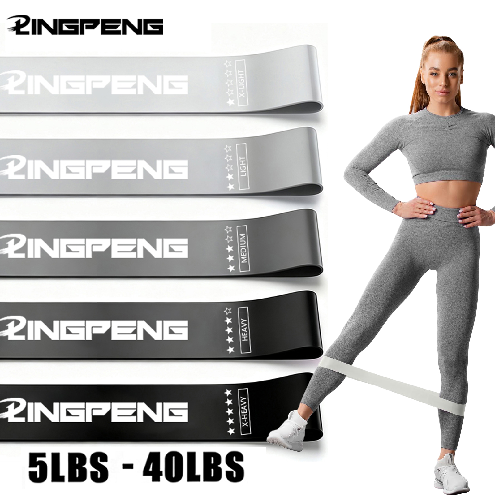 AliExpress Yoga Latex Resistance Band Loop