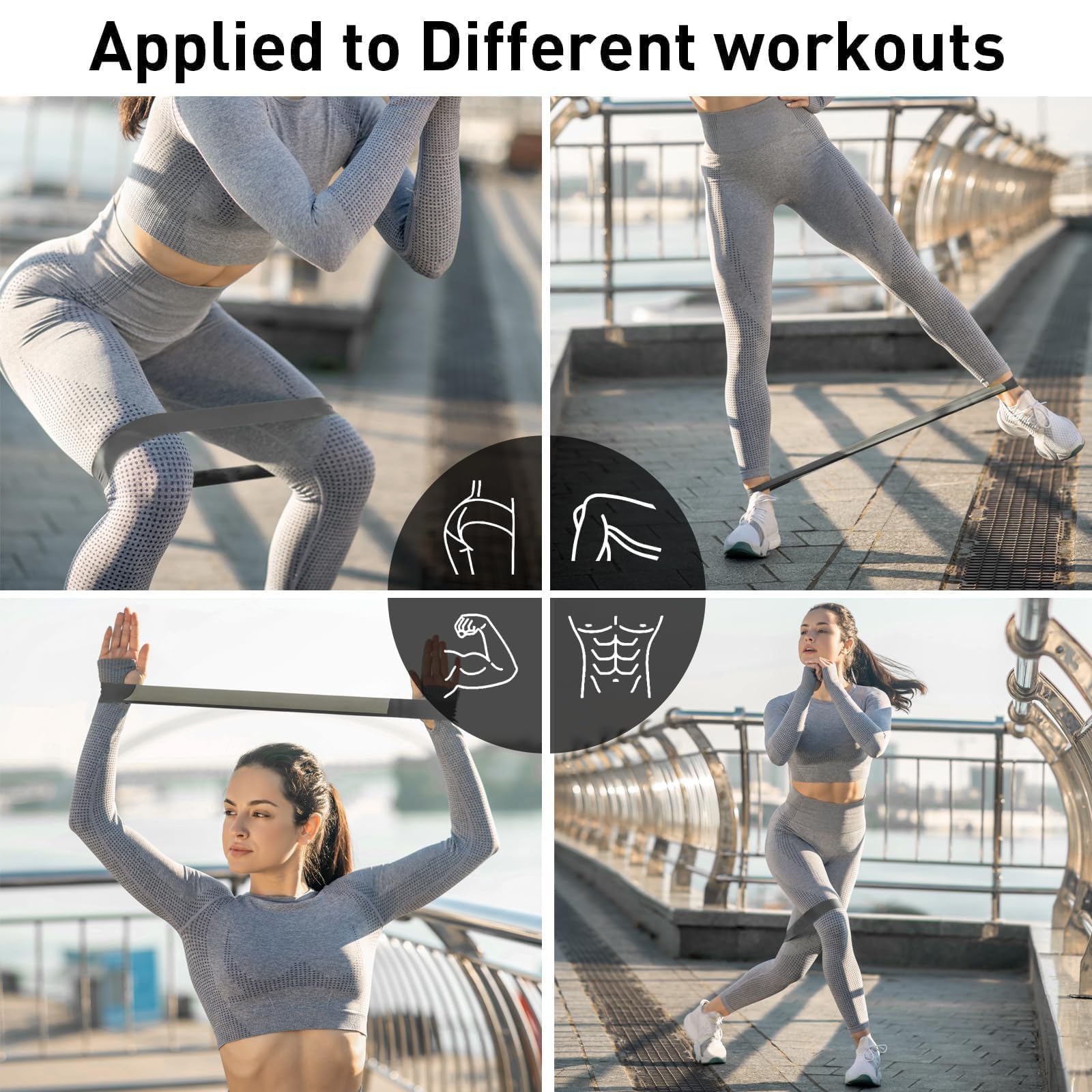 AliExpress Yoga Latex Resistance Band Loop, view 5