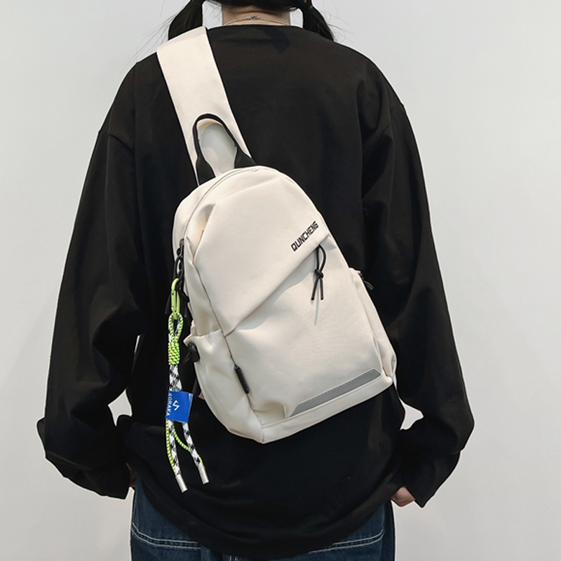 AliExpress Crossbody Bag Men's Single Shoulder Small Backpack Chest Bag Women's Cycling Sports Mountain Climbing Boys Tablet Lightweight Mo