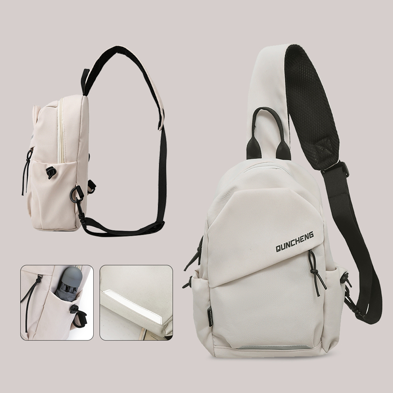 AliExpress Crossbody Bag Men's Single Shoulder Small Backpack Chest Bag Women's Cycling Sports Mountain Climbing Boys Tablet Lightweight Mo, view 4