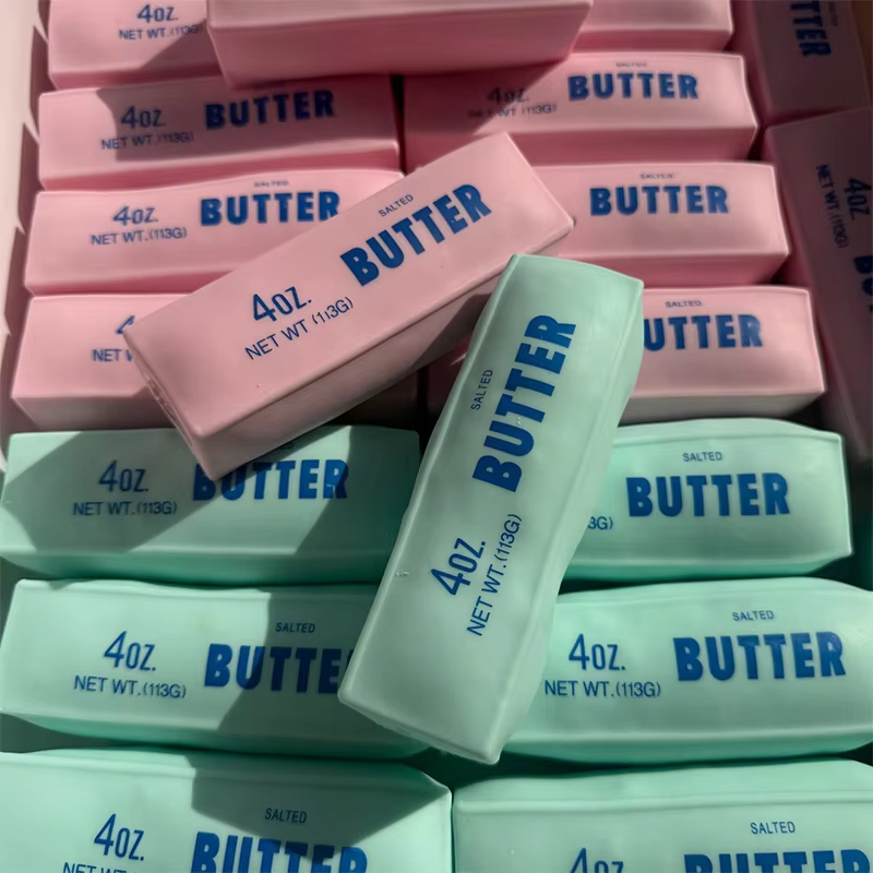AliExpress Crunchy Butter Stick Squishy Toy Stress Ball Fidget Squeeze Toys Round Blocks Filled ASMR Anti Stress Release Hand Relax Gifts, view 6