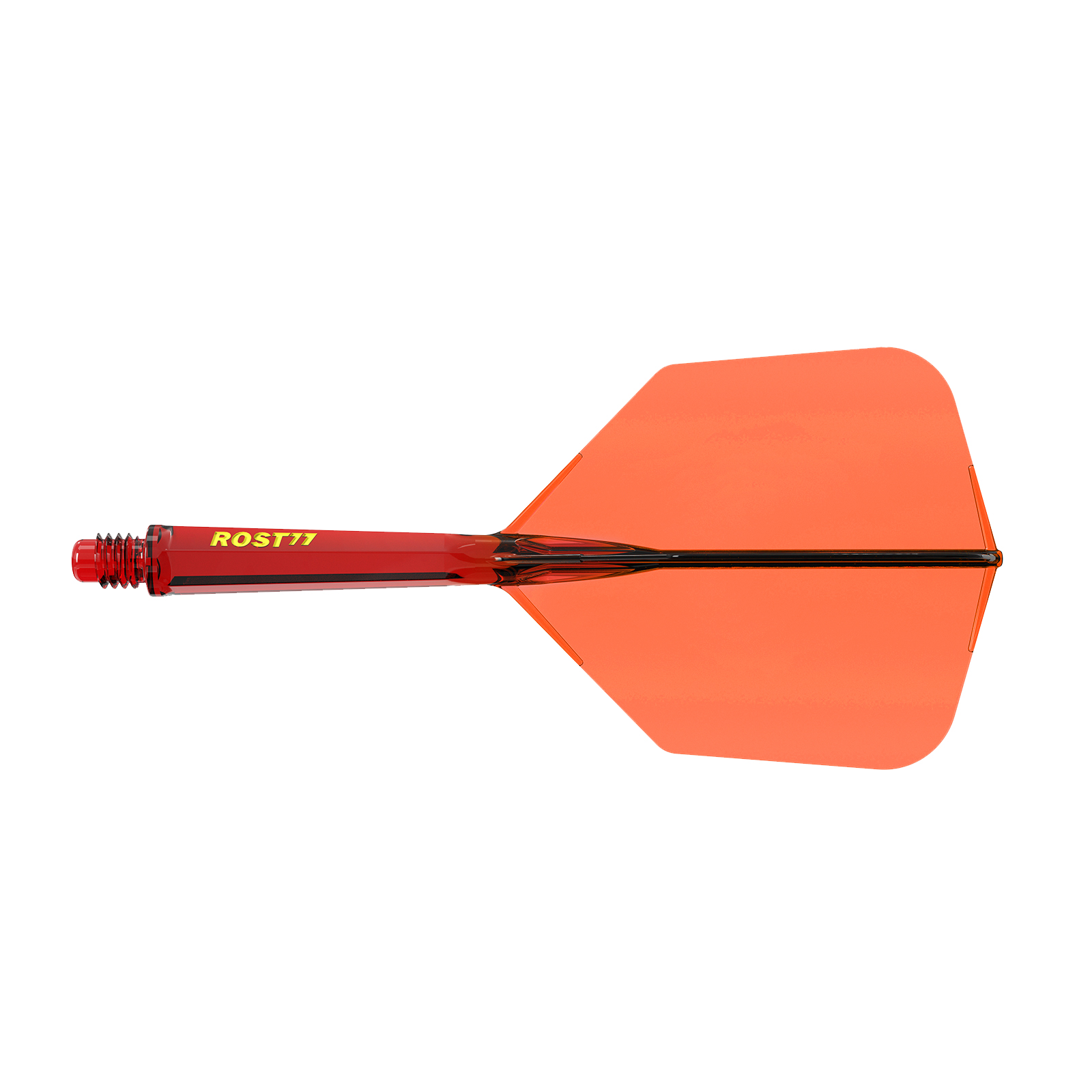 AliExpress CUESOUL ROST 77 Integrated Dart Shaft and Flight,Big Wing Shape Set of 3 Pcs-Transparent Color