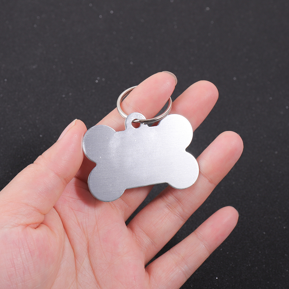 AliExpress Custom Name Dog Tag Bone Shaped Personalized Name Pets ID Tag Laser Engraving Number Anti-lost Pendant Customized Text Dog Tags, view 5