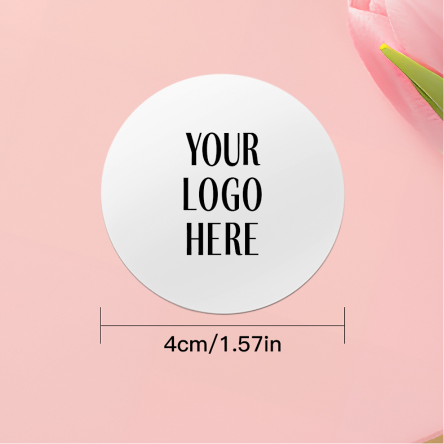 AliExpress Customizable Photo Stickers with Multicolor Logos - Durable Waterproof Labels for Promotional Events & Corporate Gifts, view 2