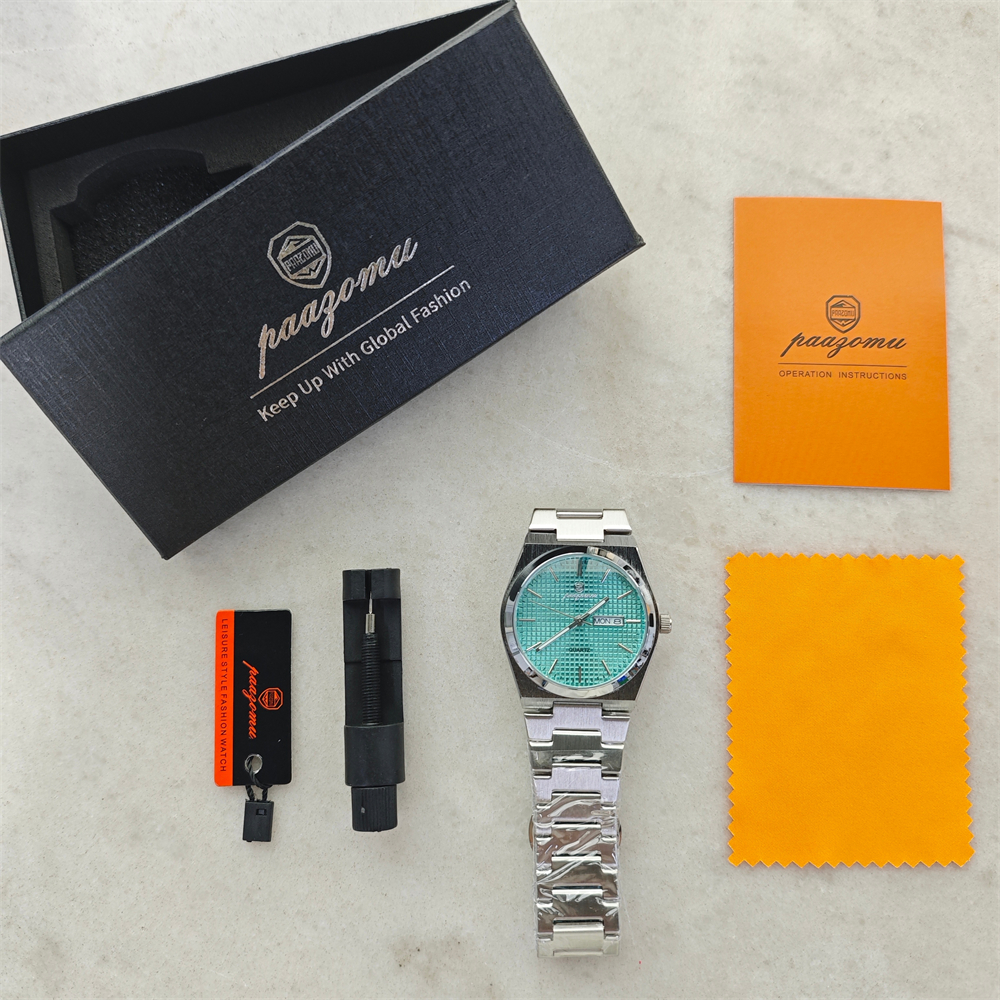 AliExpress PAAZOMU Men's Luminous Chronograph Quartz Watch, view 2