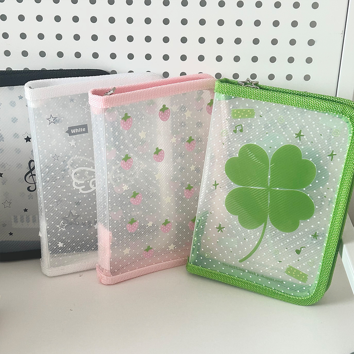 AliExpress Cute A6 Stationery Storage Folder File PP Twill Zipper Pouch Document Bag Zip File Folder School Office Supplies, view 6