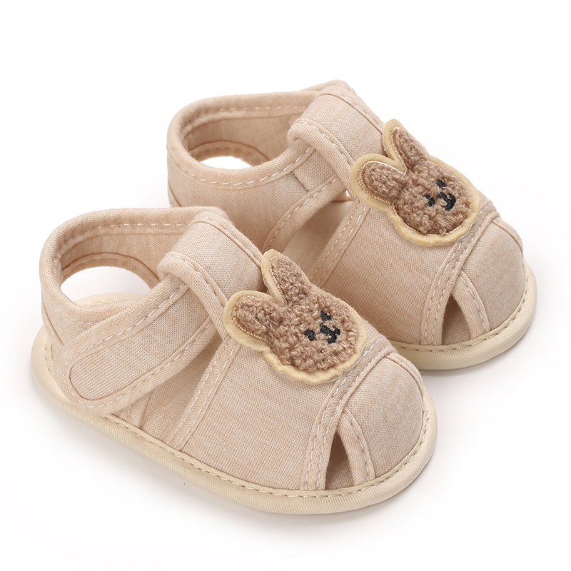 AliExpress Cute Bear Soft Sole Comfortable Sandals for Infants and Toddlers Baotou Anti Kick First Step Shoes 0-18 Months, view 3