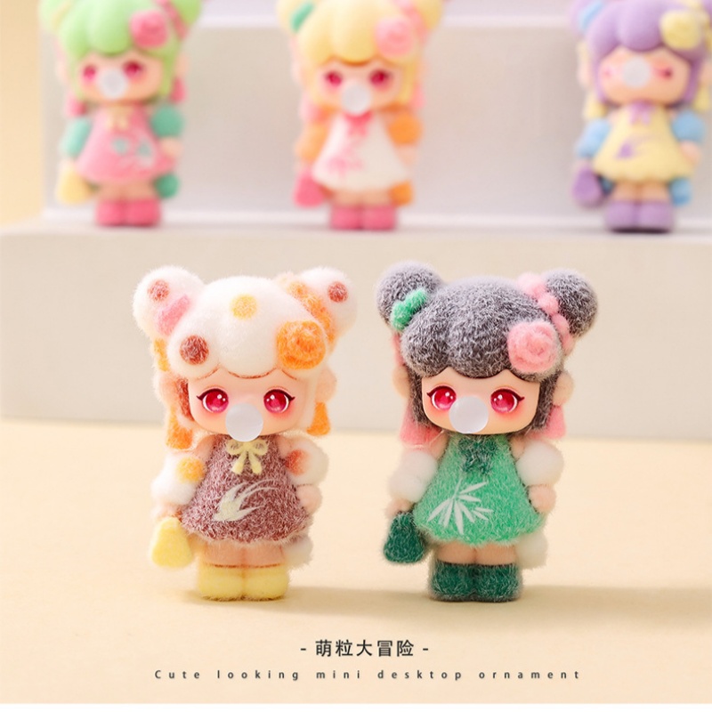 AliExpress Cute Plush Chinese-Style Nanci Blind Box Accessories, Trendy Toys, Blind Boxes, Blind Bags, Keychains, Desktop Birthday Gifts, view 4