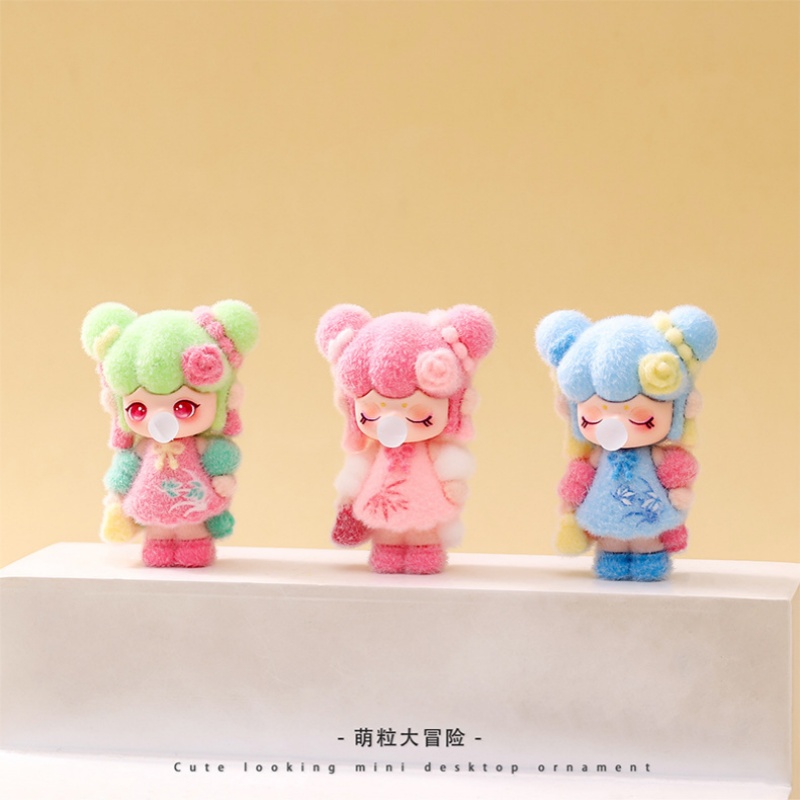 AliExpress Cute Plush Chinese-Style Nanci Blind Box Accessories, Trendy Toys, Blind Boxes, Blind Bags, Keychains, Desktop Birthday Gifts, view 5
