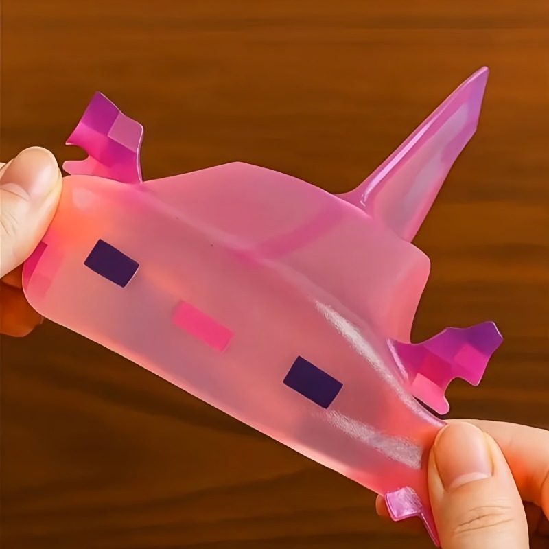AliExpress Cute Salamander Fidget Squishes Mini Tabas Squishy Axolotl Squeeze Toy Release Emotions Squishy Toys Slow Rising Decompress Toys, view 4