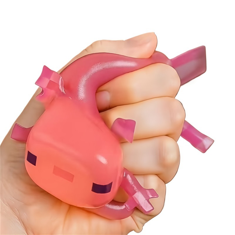 AliExpress Cute Salamander Fidget Squishes Mini Tabas Squishy Axolotl Squeeze Toy Release Emotions Squishy Toys Slow Rising Decompress Toys, view 5