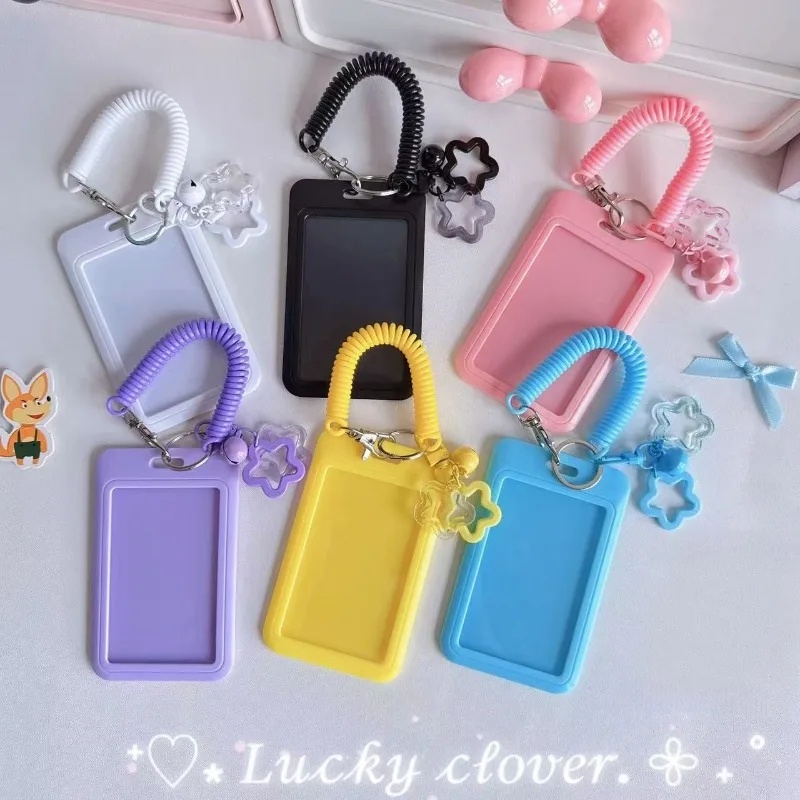 AliExpress Star Card Holder with Retractable Lanyard Keychain, view 2