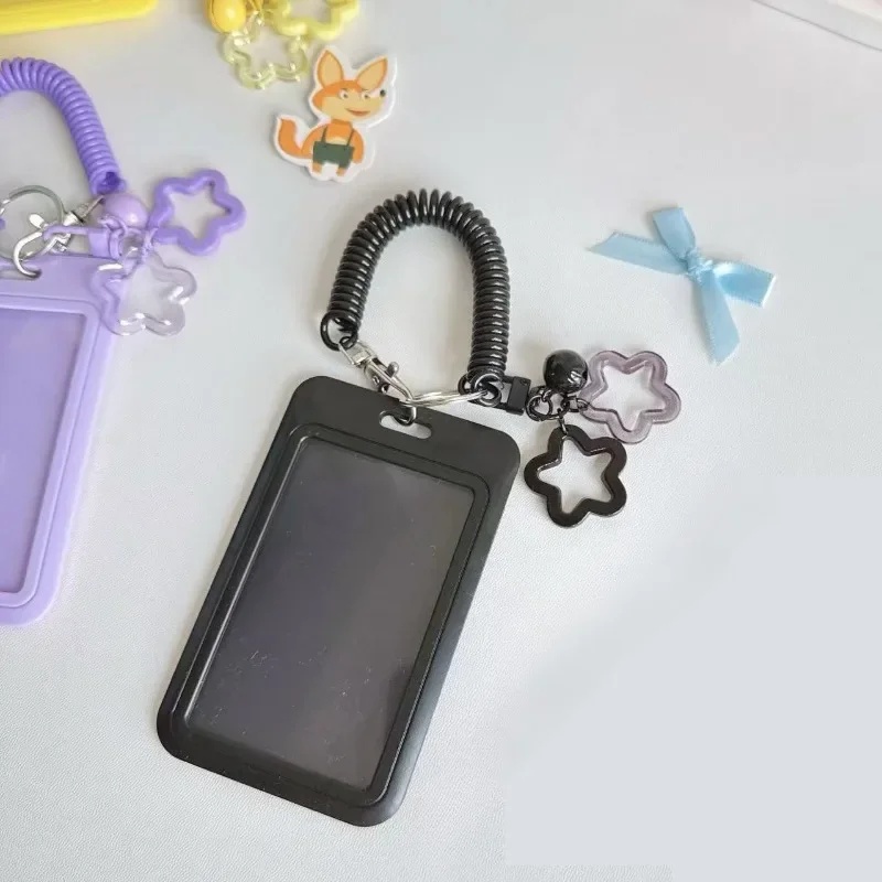 AliExpress Star Card Holder with Retractable Lanyard Keychain, view 3