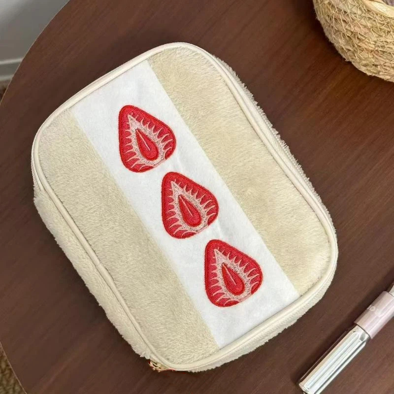 AliExpress Strawberry-Shaped Large-Capacity Pencil Case