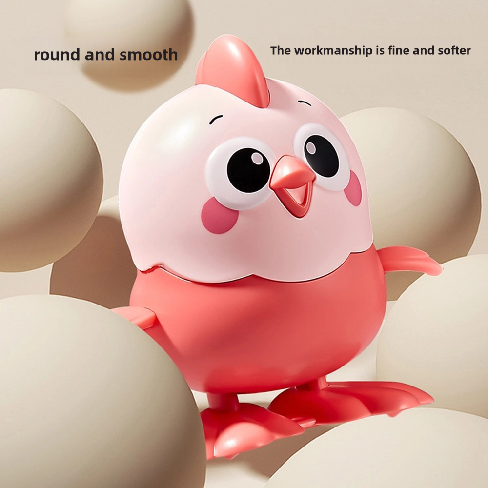 AliExpress Cute Wind Up Chick Toy No Battery Needed Baby Crawling Educational Clockwork Safe Sensory Toy for Infant Toddler Kids Gift, view 4