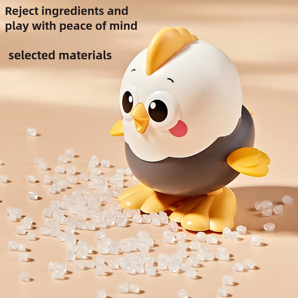 AliExpress Cute Wind Up Chick Toy No Battery Needed Baby Crawling Educational Clockwork Safe Sensory Toy for Infant Toddler Kids Gift, view 5