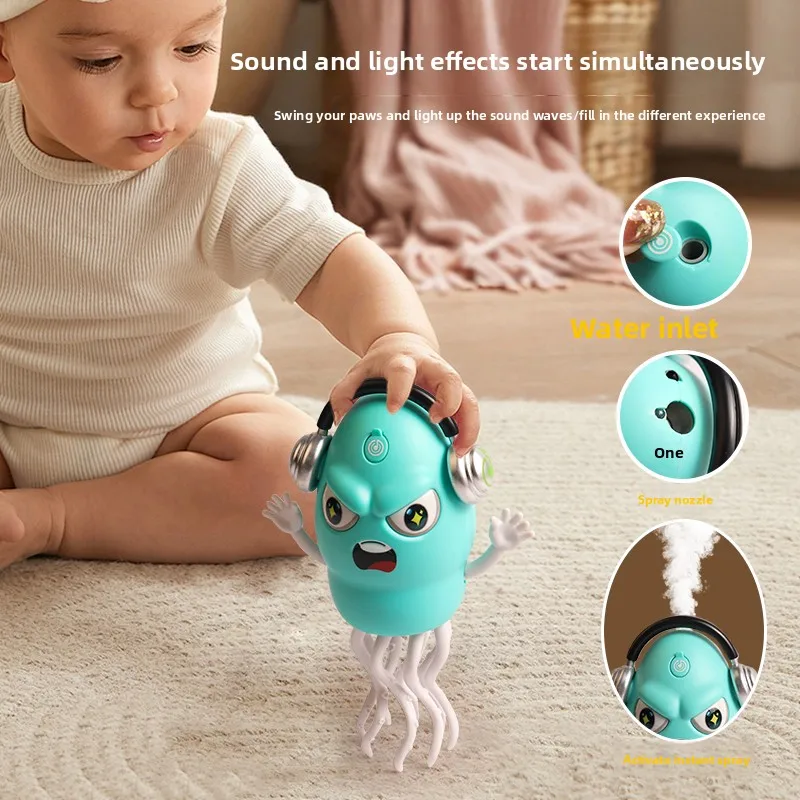 AliExpress Dancing Octopus Kid Electronic Pet Toys Cartoon Interactive Development Moving Education Toddler Toy Gift Creative Birthday Gift, view 4