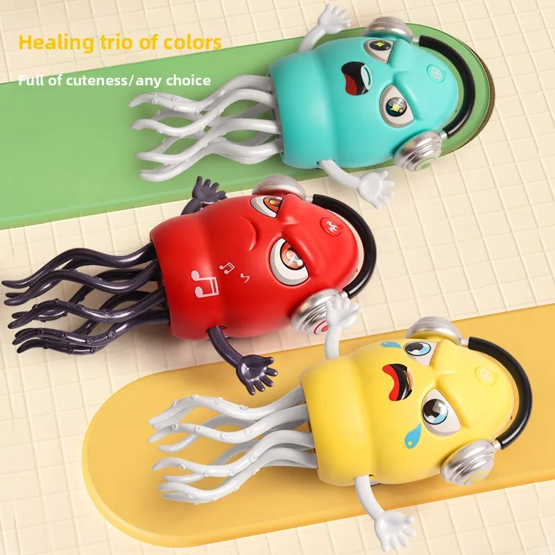AliExpress Dancing Octopus Kid Electronic Pet Toys Cartoon Interactive Development Moving Education Toddler Toy Gift Creative Birthday Gift, view 6