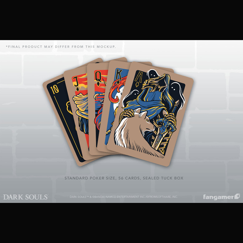 AliExpress Dark Souls Poker Cards - Deck of 52 Cards Perfect for Playing Poker, Black Jack, Big 2 and Other Card Games, view 3