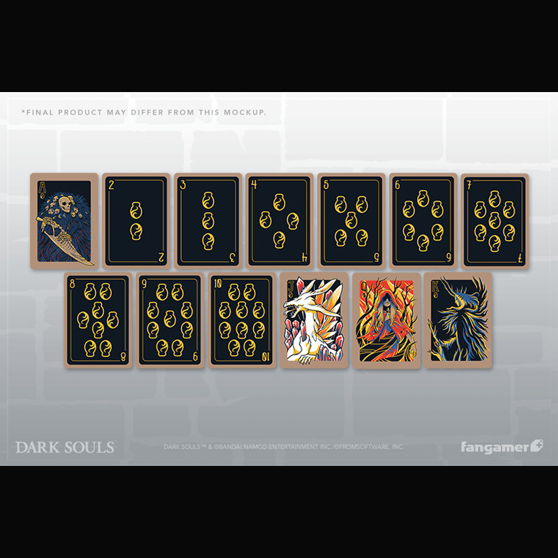 AliExpress Dark Souls Poker Cards - Deck of 52 Cards Perfect for Playing Poker, Black Jack, Big 2 and Other Card Games, view 4