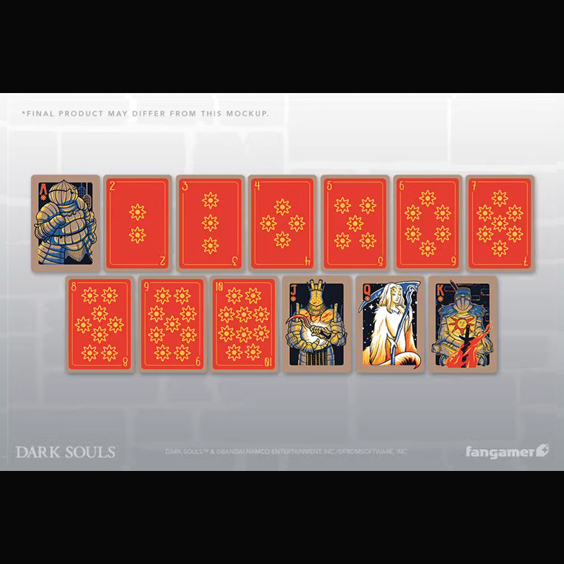 AliExpress Dark Souls Poker Cards - Deck of 52 Cards Perfect for Playing Poker, Black Jack, Big 2 and Other Card Games, view 5