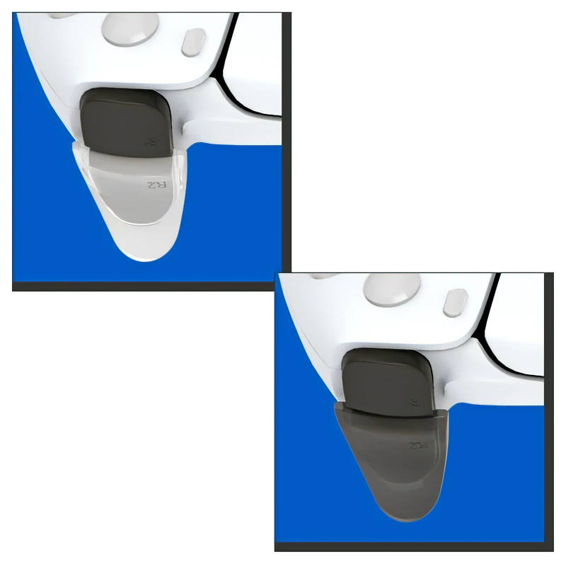 AliExpress Data Frog Extended Triggers Button For PS5 L2/R2 Trigger Extender D-pad Key Cap For PS5 Gamepad Accessories, view 3
