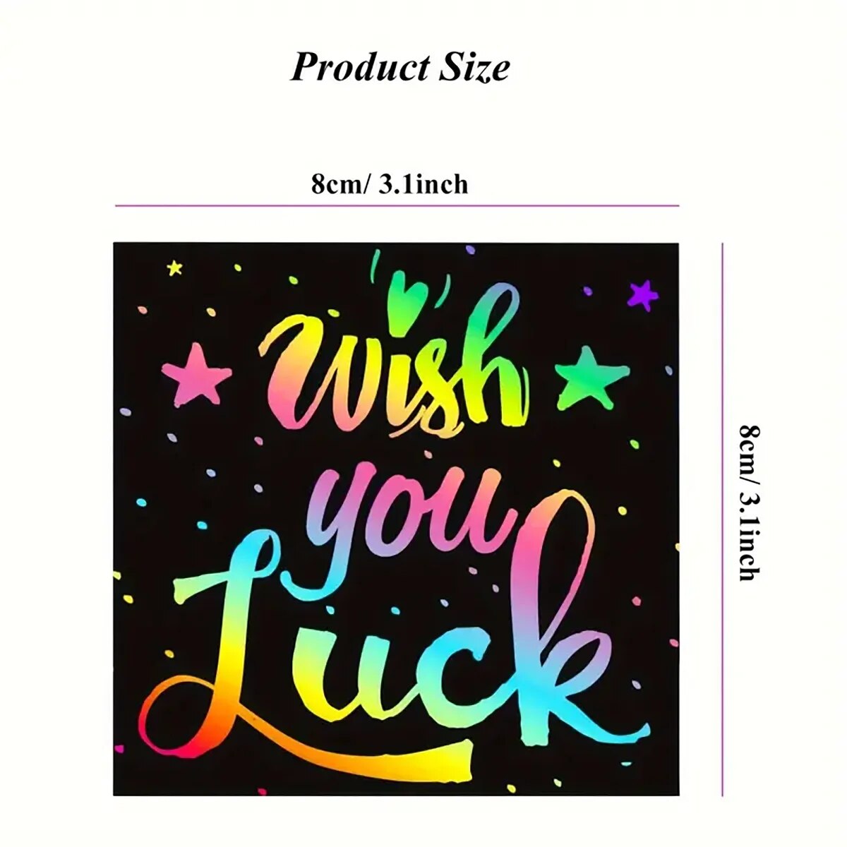 AliExpress Dazzling Scratch Painting Parent Child Interactive Toys Note Cards Handmade Painting, view 6