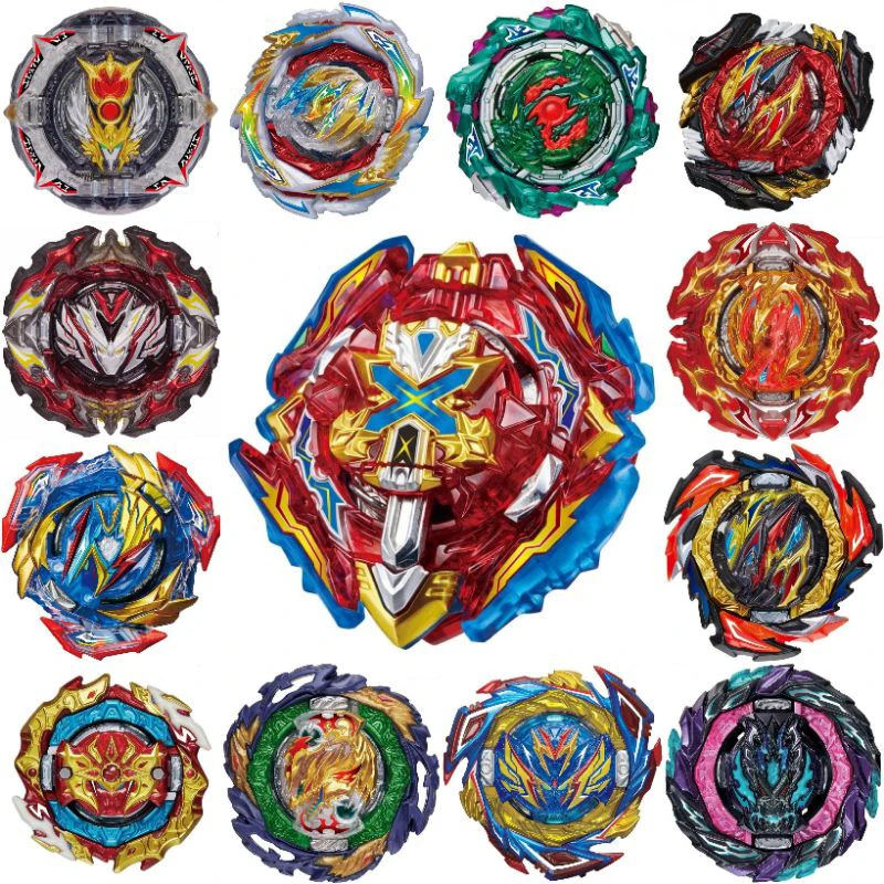 AliExpress DB Single Bey B-193 Ultimate Valkyrie B-200 Xiphoid Xcalibur B-186 Roar Bahamut Spinning Top Only Kids Bey Toys for Boys Gift