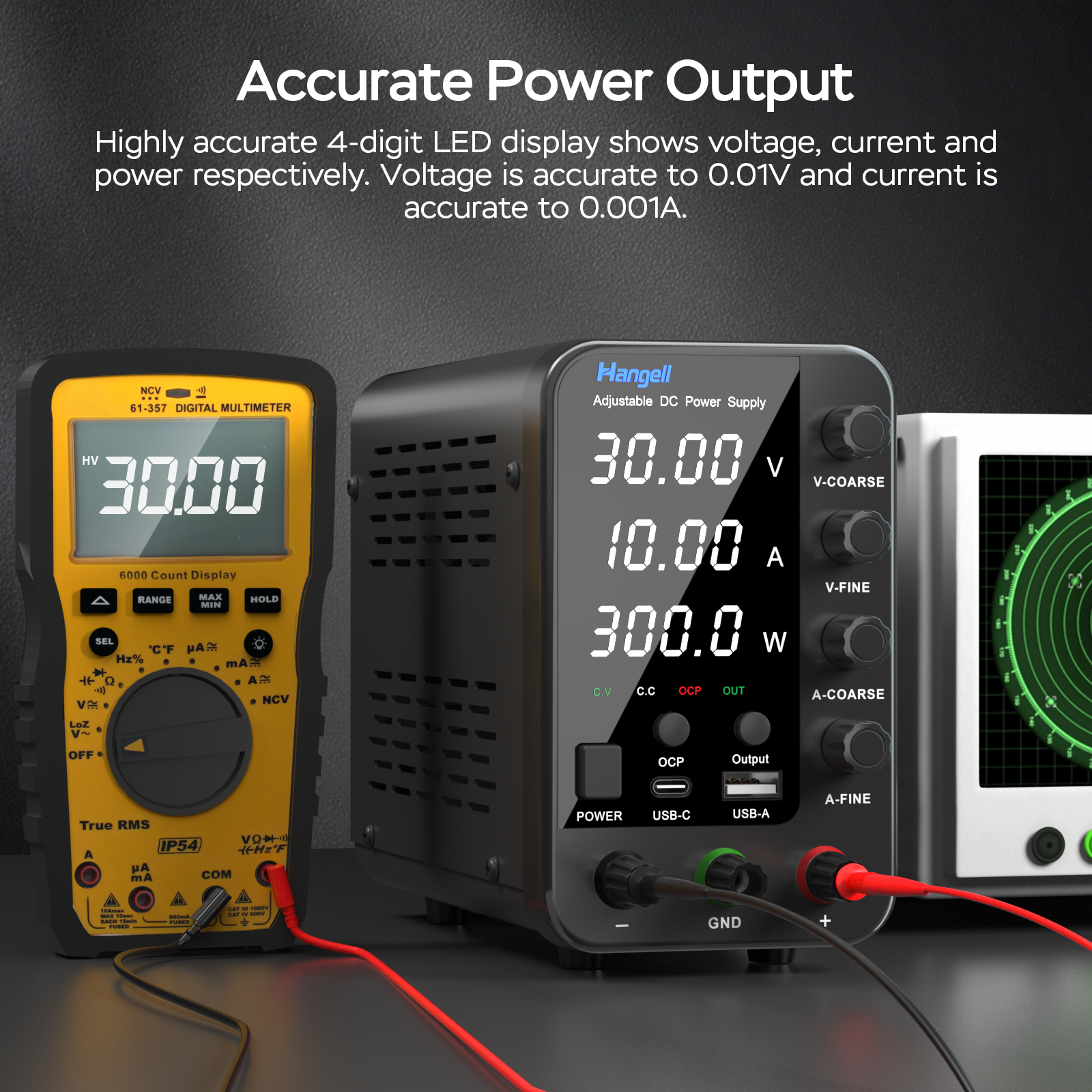 AliExpress DC Laboratory Power Supply 30V 60V 120V Adjustable Voltage Regulator Bench Switching Power Supply Preset Current ON/OFF, view 3