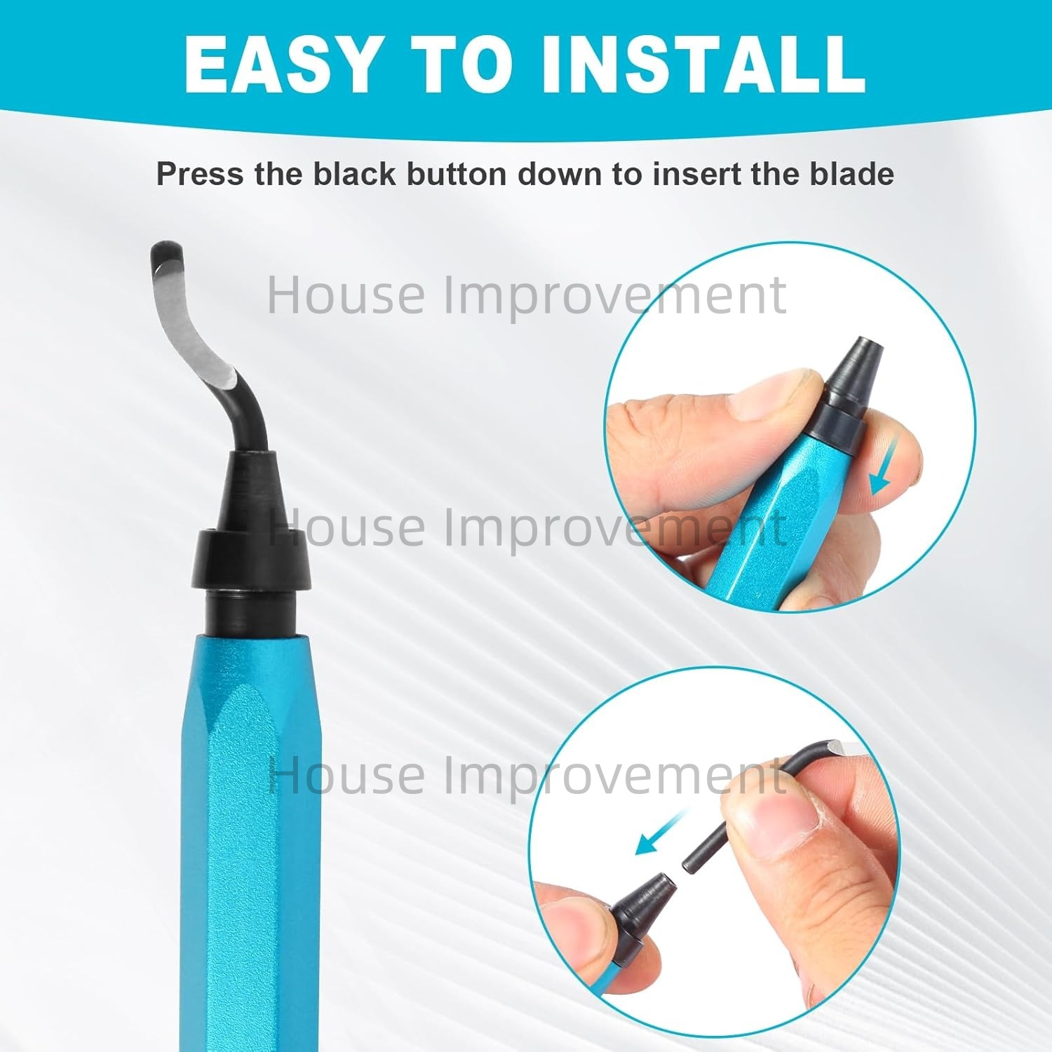 AliExpress Deburring Tool Set with 11 Swivel Blades, view 3