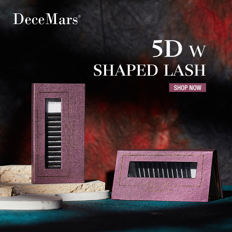 AliExpress DeceMars 5D W-Shaped Lash Extension Fans