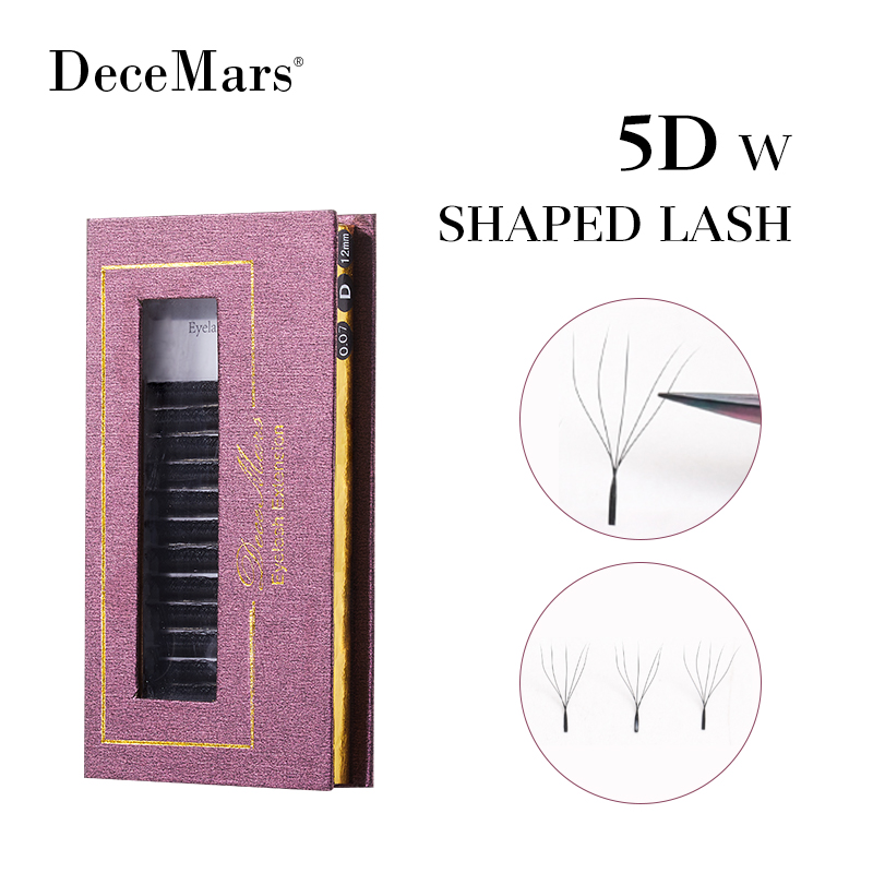 AliExpress DeceMars 5D W-Shaped Lash Extension Fans, view 2