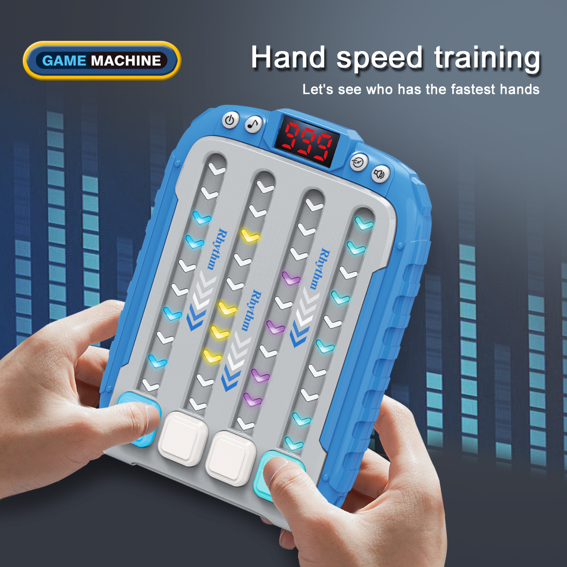 AliExpress Decompress game consoles Defusing music exercise reflexes Press music children puzzle music pass brain thinking training toys, view 3